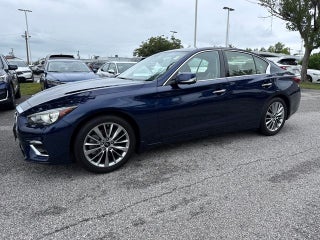 2022 INFINITI Q50 LUXE AWD