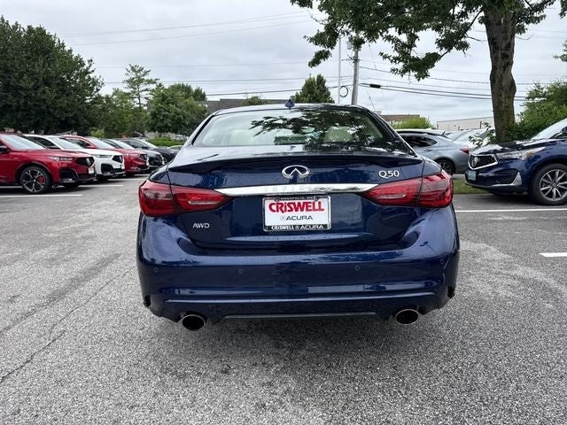 2022 INFINITI Q50 LUXE AWD